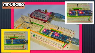 How to Make MPU6050 Arduino Project || Angle Controlled led | @SampathKumar_sh