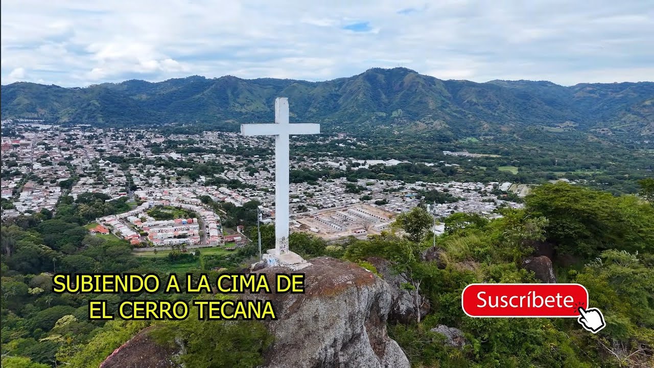 El Cerro Tecana En Santa Ana, EL SALVADOR Bonitas Vistas de Toda La Ciudad. 
