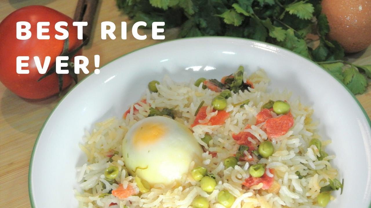 How to cook Healthy Vegetables and Egg Rice - YouTube