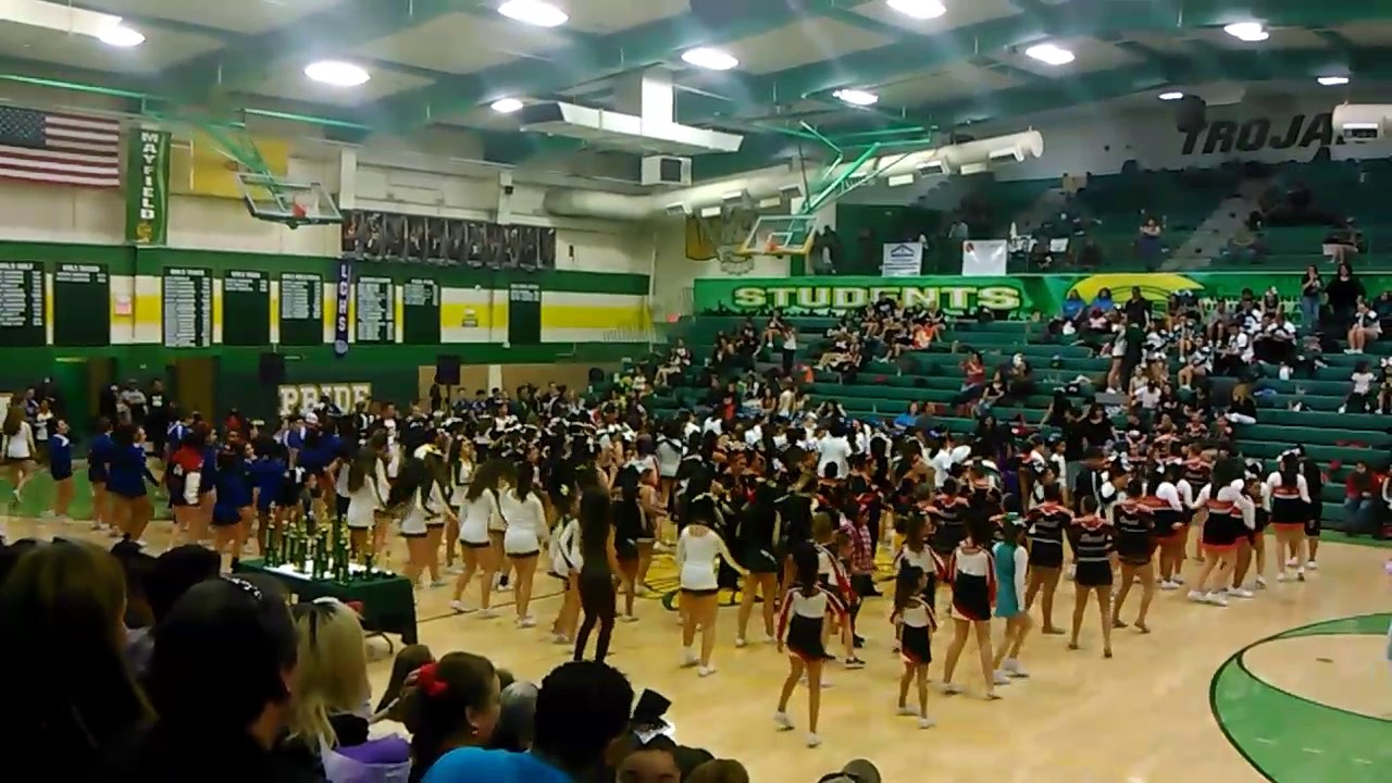 Mayfield high school cheer competition YouTube