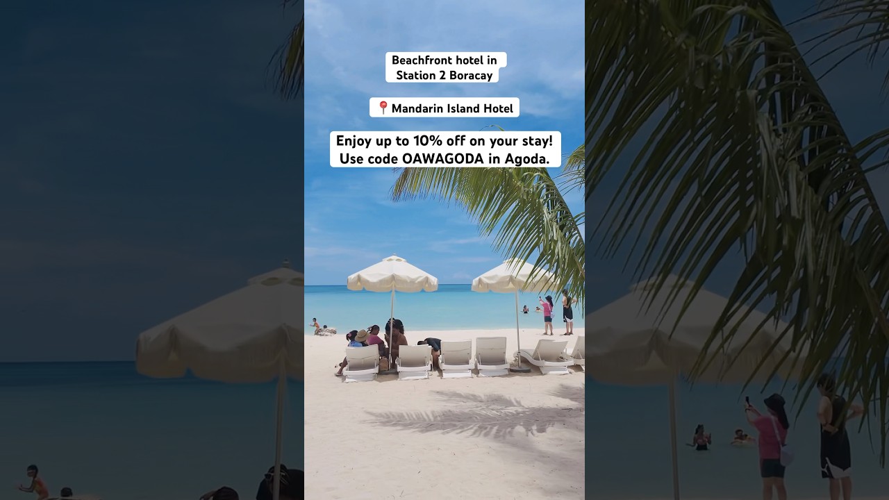 Mandarin Island Hotel - Beachfront hotel in Boracay Station 2