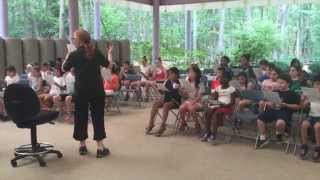 Usdan Junior Chorus Rehearsal: Hatikvah