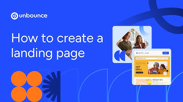 How to create a landing page in Unbounce