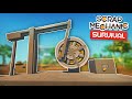 Building an Automatic Oil Farm with the New Oil Pond Update! - Scrap Mechanic Survival Mode #31