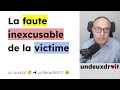 La faute inexcusable de la victime accident du travail et maladie professionnelle