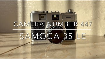 Camera Number 447 Samoca 35 LE