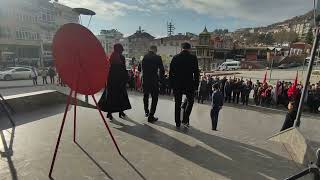 24 Kasim Öğretmenler Günü Tosya Kutlama Töreni̇