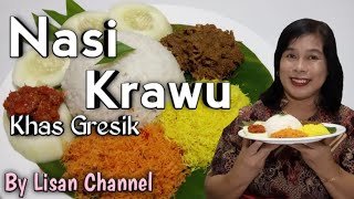 RESEP NASI KRAWU KHAS GRESIK || LISAN CHANNEL