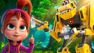 Turbosaurios 🤖🦖 Episodios 11-15 | Super Toons TV - Aventuras de Robots y Máquinas