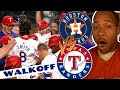 JUST JOSHIN'! || ASTROS VS RANGERS GAME 1 HIGHLIGHTS FAN REACTION [JOSH SMITH WALKOFF HOMER!]