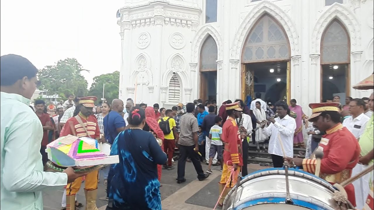 ஆரோக்ய மாதாவே உனது புகழ் பாடி  / Vailankanni Church 15/7/23/Karmel Matha Car Festival  Band Music 2