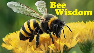 The Buzz of Bee Life Wisdom: Lessons from Nature's Tiny Architects