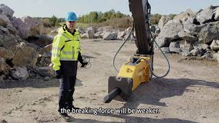 Video Testimonial On Site Crawler Excavator Accumulator Fully Charged