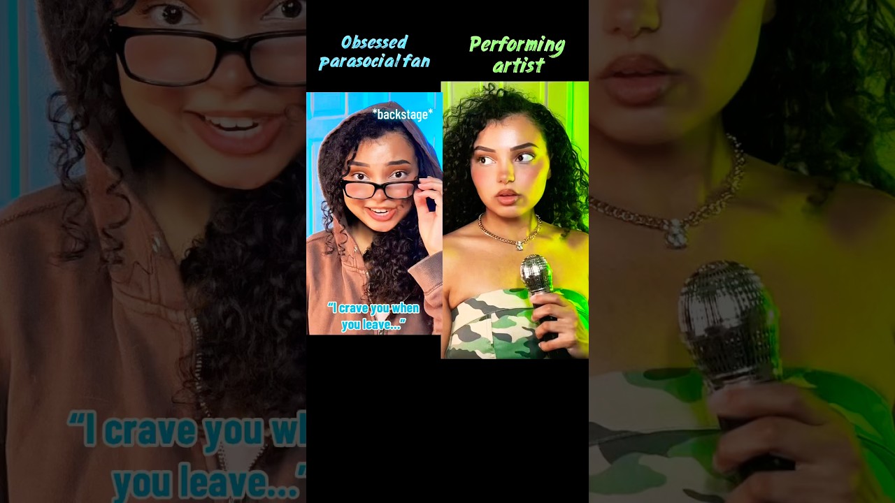 pov : An obsessed fan manages to sneak backstage 😅 