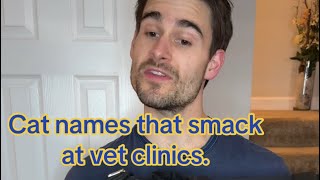 Cat Names That Always Smack at an Animal Hospital by Dr. Bozelka, ER Veterinarian 312,744 views 2 weeks ago 1 minute, 53 seconds