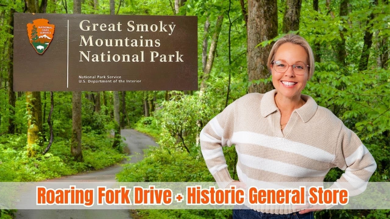 Тропа Роринг-Форк Мотор Природный маршрут🌿 Универсальный магазин 1925 года в Гатлинбурге