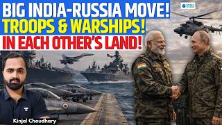 India-Russia Pact: 3,000 Troops, Warships & Jets in Each Other’s Land! Signal to the West | Kinjal