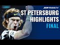 Andrey Rublev vs Borna Coric | St. Petersburg 2020 Final Highlights