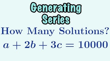 Generating Series | Explicit Formula