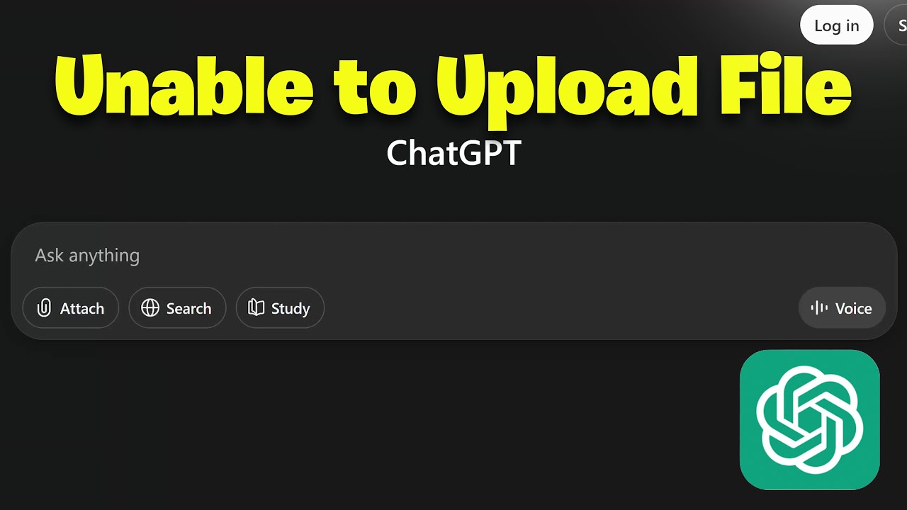 How To Fix ChatGPT “Unable To Upload File” ✅