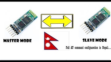 Master and slave mode setting for HCO5 Bluetooth Module || Study Nepal