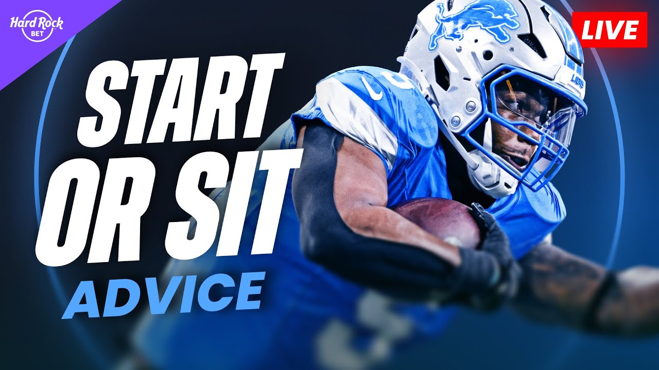 Fantasy Football Start/Sit Lineup Advice | Start'Em, Sit'Em Picks (Week 5)