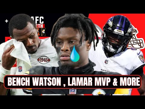 BROWNS NEED TO BENCH WATSON, GEORGE PICKENS ANNUAL DRAMA, & LAMAR IS THE MVP - MONDAY RECAP