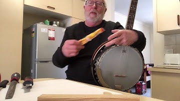5th string banjo capo ( home-made)