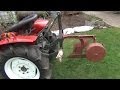 Yanmar 1510D - Vorbereitung Pflügen / Preparation to plow (HD)