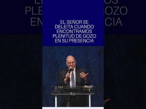 EL SEÑOR SE DELEITA CUANDO ENCONTRAMOS PLENITUD DE GUSTO EN SU PRESENCIA #benjamin
