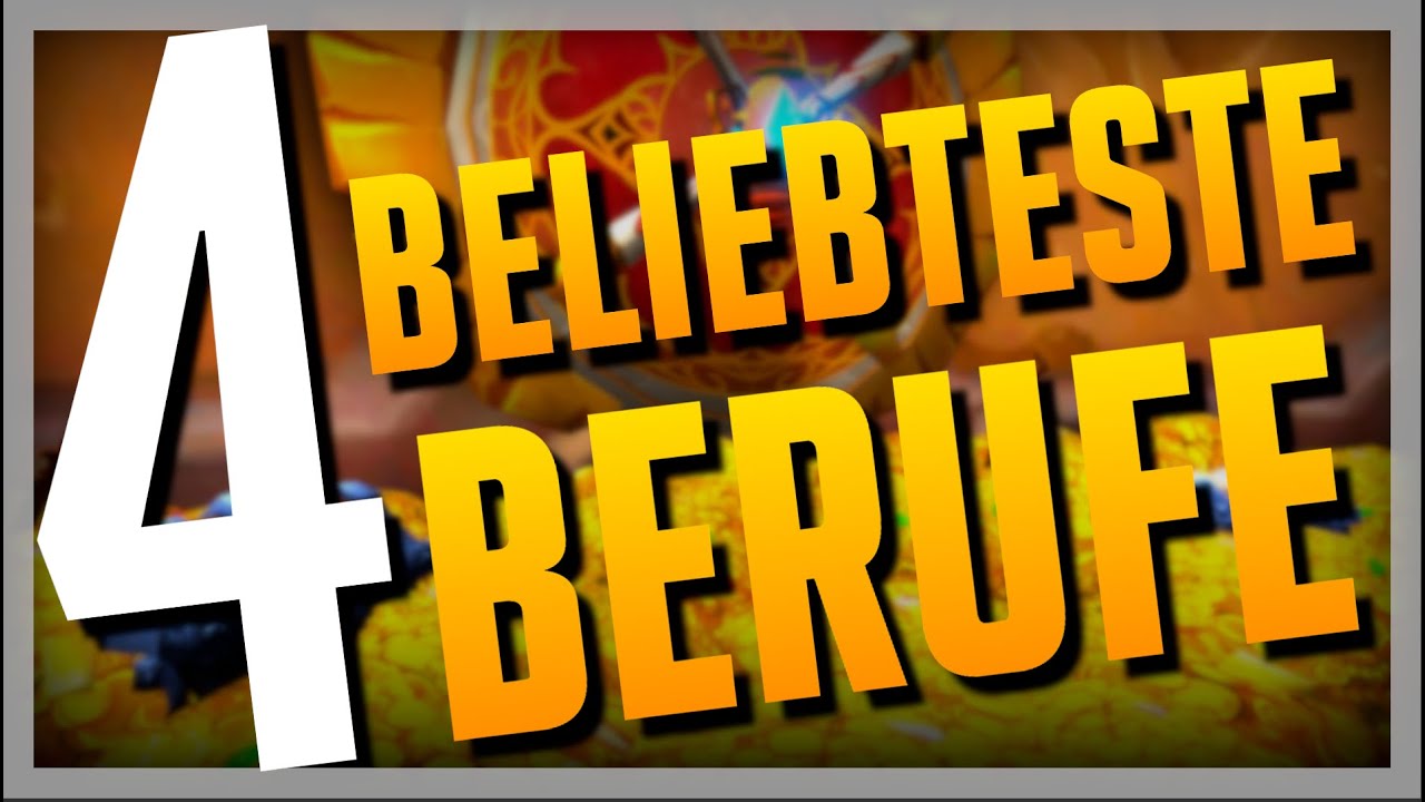 Die 4 Beliebtesten Berufe Im Auktionshaus Wow Bfa Gold Guide 8 3 Youtube