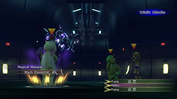 Final Fantasy X-2 HD Remaster - Via Infinito Cloister 40 - Black Elemental Battle