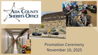 Promotion Ceremony -  November 10, 2025