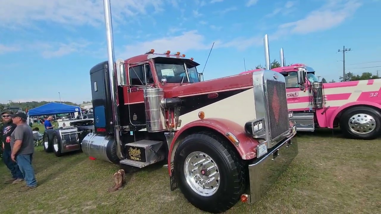 St. Ignace truck show 2025 last of the trucks I think.