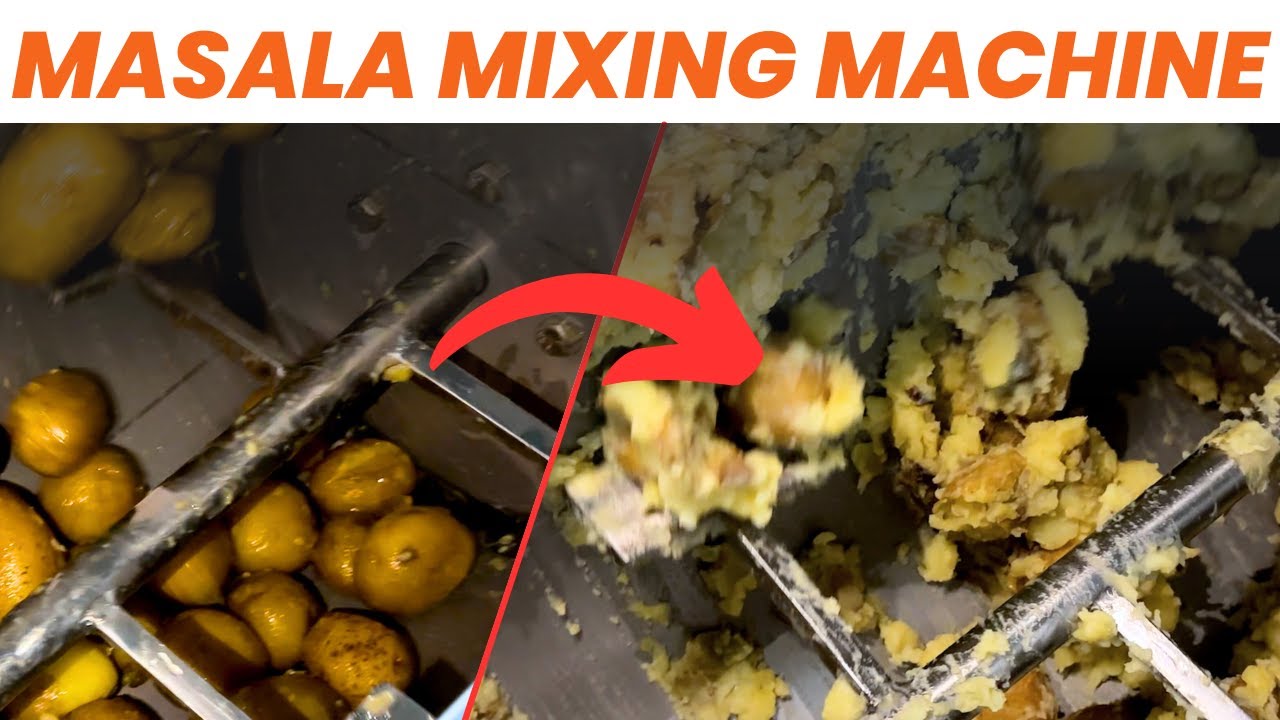 Masala Mixer Machine | Potato Smashing Machine | Ribbon Blender Machine | Farshan Mixer