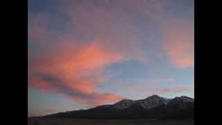 Colorado Sunset Over Mt. Princeton 3/31/12