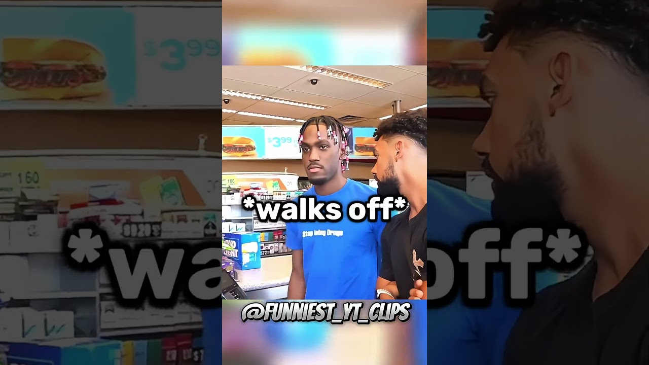 Bro walked off 🤣 