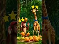 #funnyanimals #Giraffavsmonkey#animationshorts #funnyvideos #mango