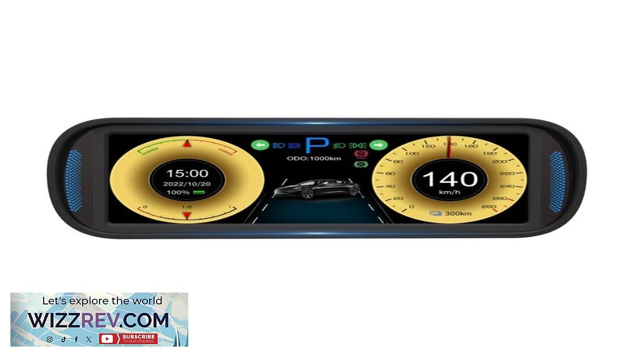 T10 7" Car HUD Head Up Display Dashboard IPS HD Screen Display Review