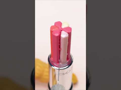 How to depotting JILLSUART lipstick pt1 #shorts #satisfying #DIY #lipstick #fyp #makeuprepair