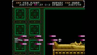 Hellfire - Modo Yea Right - Round 2 - Stage 2 #Hellfire #Sega #YeaRight #NoDeath #Retro #Shooter