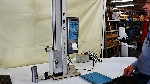 PRATT & WHITNEY Digital Vertical Height Gauge VMS 3000 2D