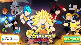 Stickman Warriors - Super Dragon Shadow Fight #1 - Android Gameplay HD screenshot 2
