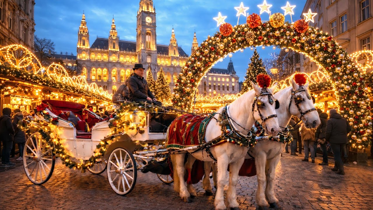 Рождественская магия Вены 2025: самая захватывающая прогулка по праздничным ярмаркам!🎄