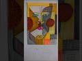 Abstract Faces| Cubism |part 1 #artshorts