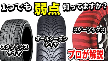 【プロが解説】適切な冬用タイヤ、チェーンの選び方。スタッドレスタイヤと性能比較！
