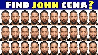 👀 See and Find John Cena ? [ WWE QUIZ ] Find The Rock , Randy Orton , Roman Reigns ? wwe 2024 quiz .