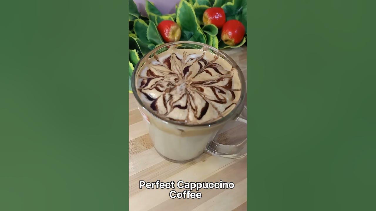 3 Ingredients Cappuccino coffee Recipe / Without Coffee Machine/ Cafe Style Recipe YouTube