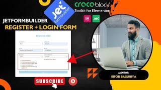 Create Secure Password Validation Registration &amp; Login Form with Jetformbuilder | Bangla Tutorial