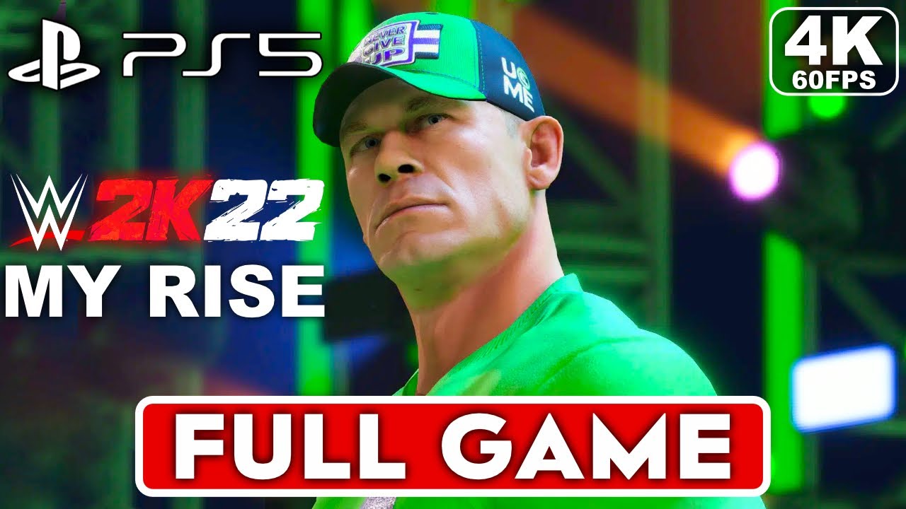 WWE 2K22 MyRise Gameplay Walkthrough Part 1 FULL GAME [4K 60FPS PS5] - No Commentary